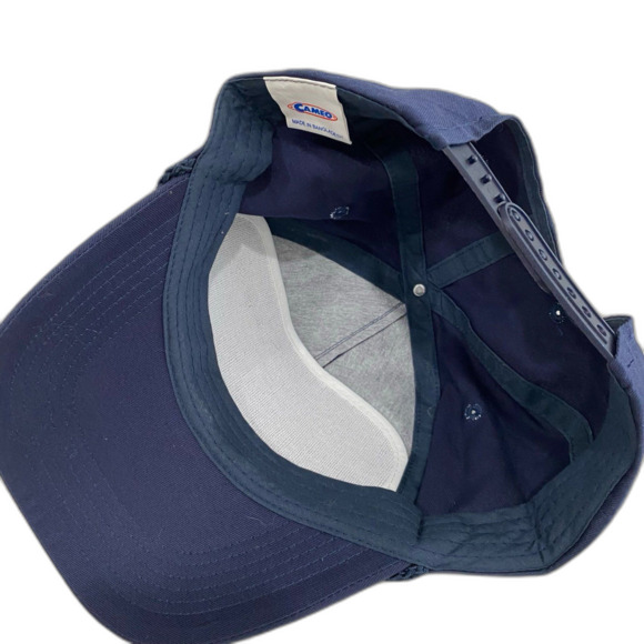 Cameo Cap Hat Unisex Snapback Color Navy Blue Historic Route 66 Blue - Picture 9 of 11